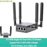 CHANEVE® Фирменный , мощный WI-Fi  роутер 4G и LAN портами 2 simcard