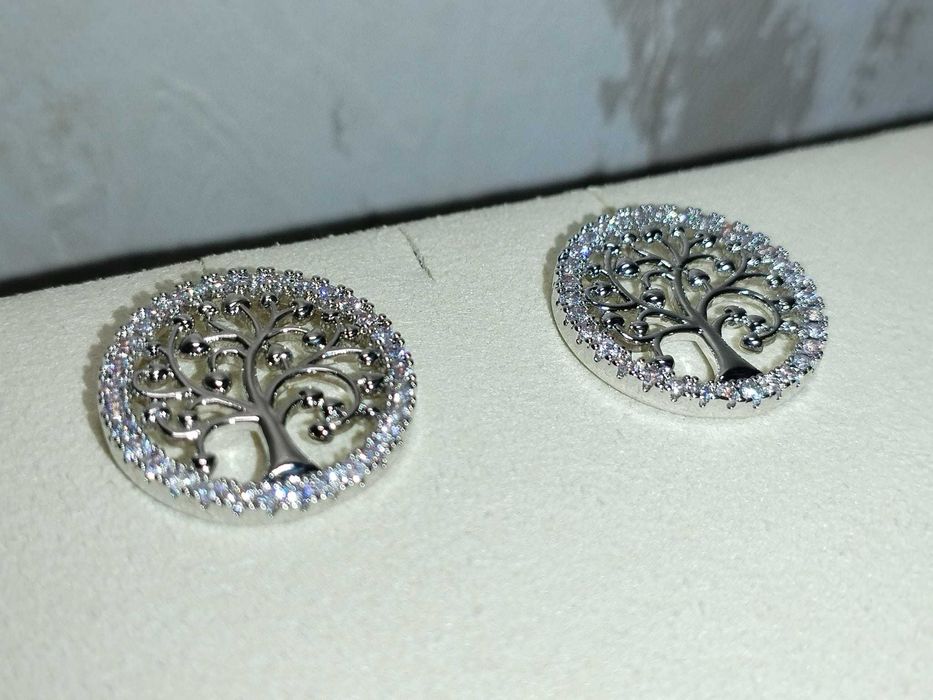 Cercei dama cu zirconiu