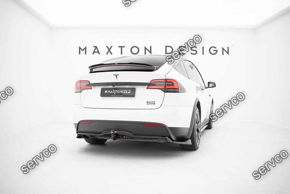 Prelungire bara spate Tesla Model X Mk1 2021- v5 - Maxton Design