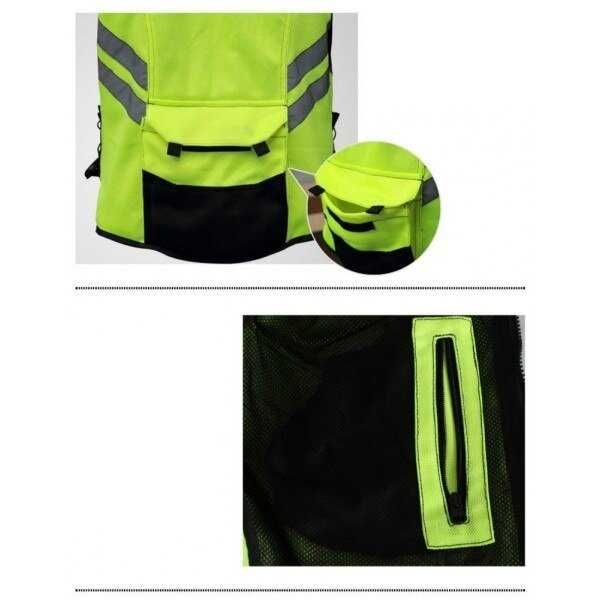 Светлоотразителна Мото Жилетка XL и 2XL