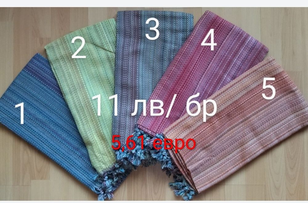 Пещемал тънки памучни плажни кърпи от 100% памук. Размер 100/180 см.