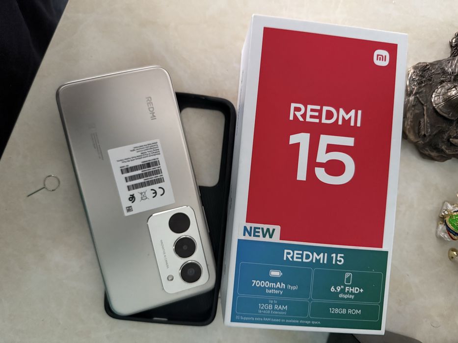 Redmi 15 128/12(6+6) Gb new 7000mAh