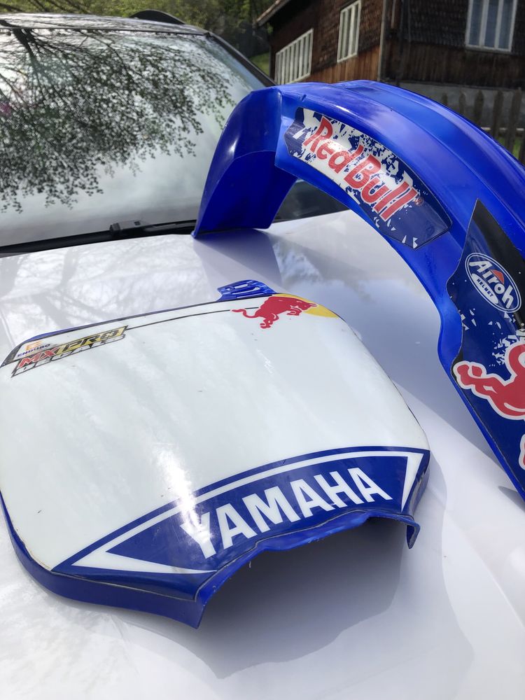 Carene Yamaha YZ 250/125 cu stickere Red Bull originale