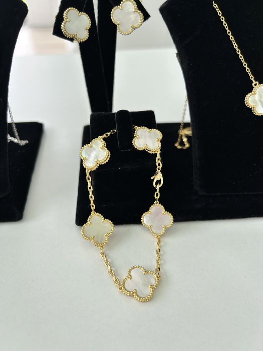 Set Van Cleef Diamond Colier, Cercei si Bratara