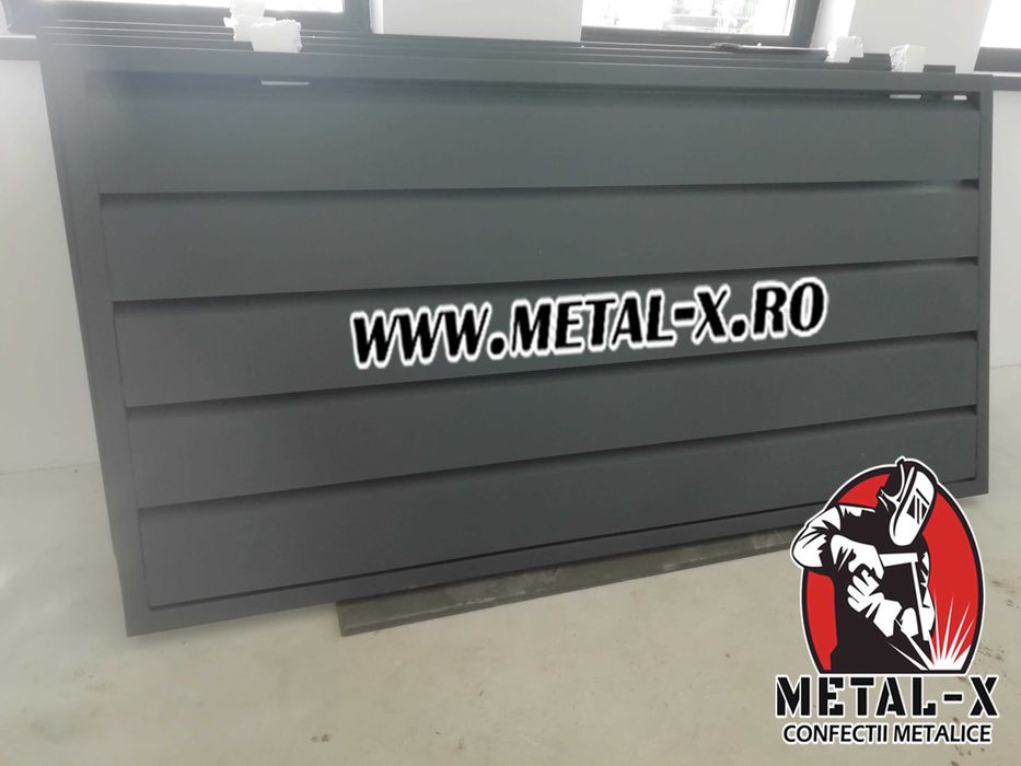 Fabrica de porti metalice tip jealuzea MONTAJ GRATIS