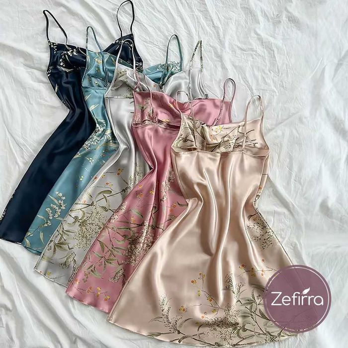 Дамска сатенена нощничка Zefirra Aglaya в 5 цвята