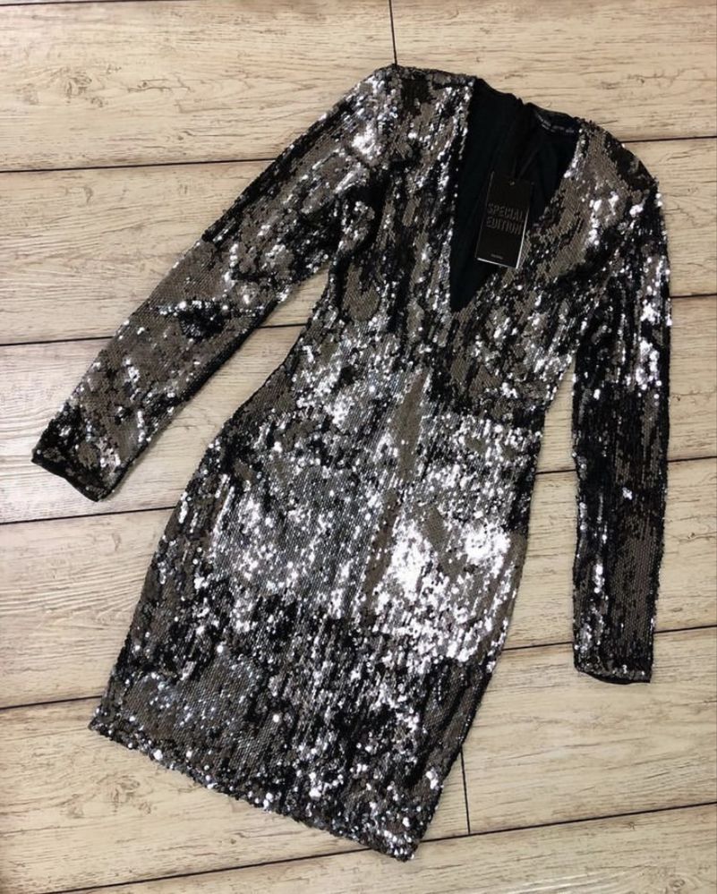 Платье новогоднее Bershka