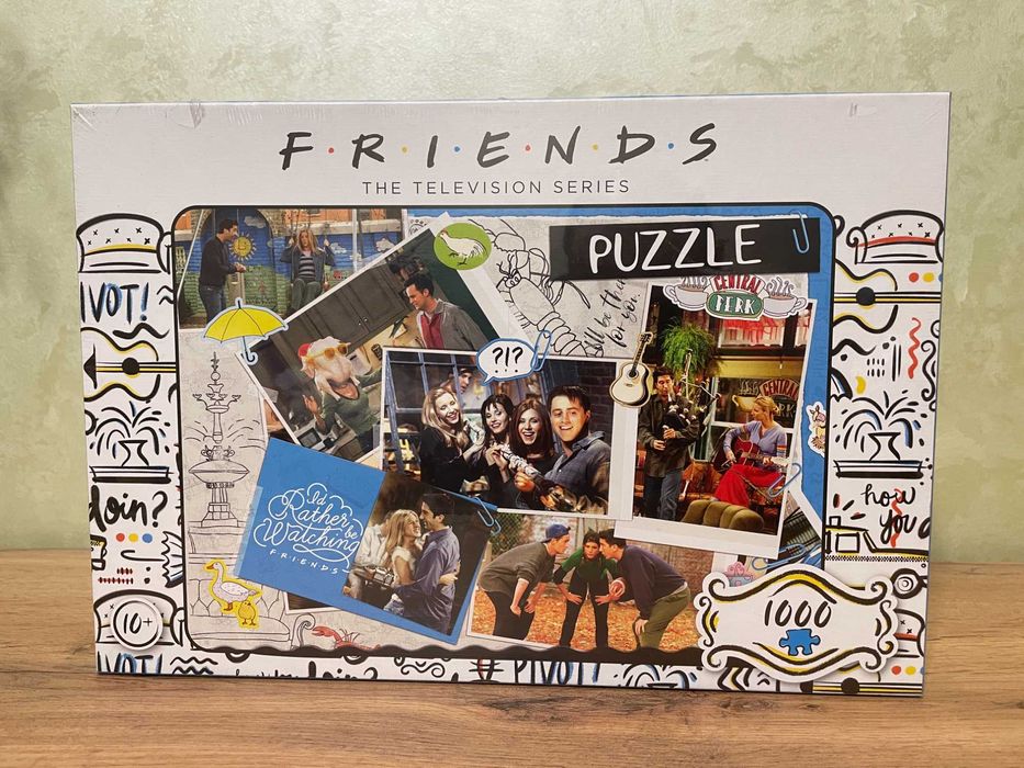 Пазлы по сериалу «Друзья (Friends)», 1000 элементов (Winning Moves)