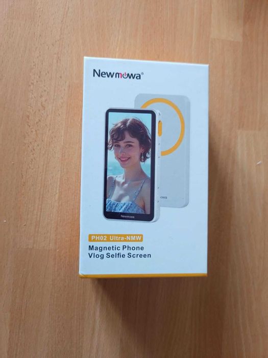 Newmowa Магнитен монитор с тъчскрийн за влог/селфи, 4-инчов