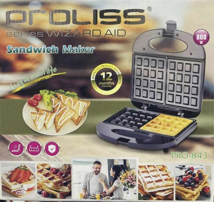 Вафельницы proliss PRO-843