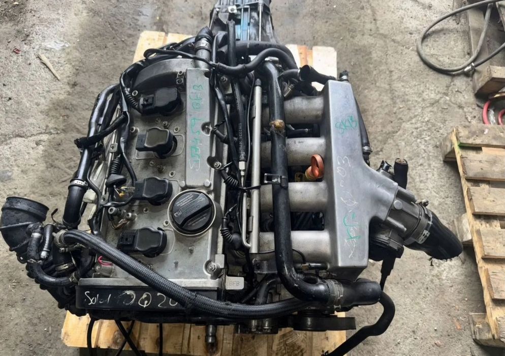 Двигатель Audi A4 1.8 турбо AMB BFB с гарантией!