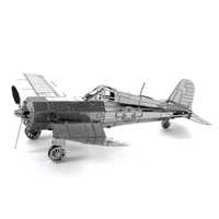 SUPER PREȚ!!!Puzzle 3d F Corsair Vought Puzzle metalic 3D macheta