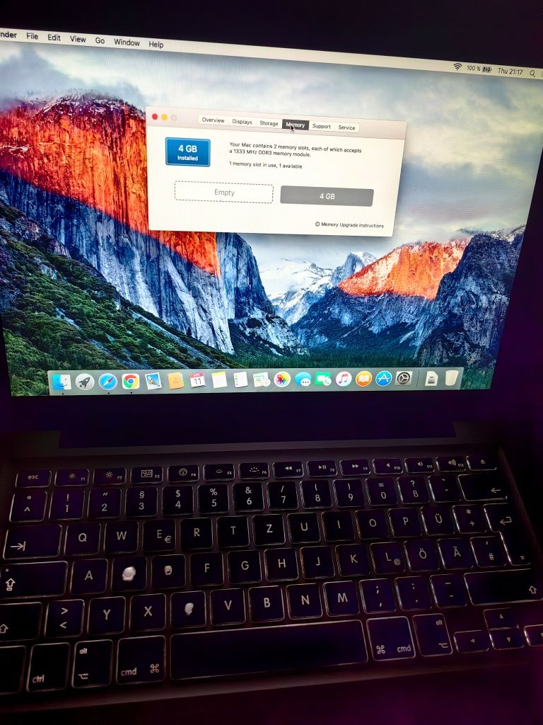 Macbook pro a1278 early 2011 i5