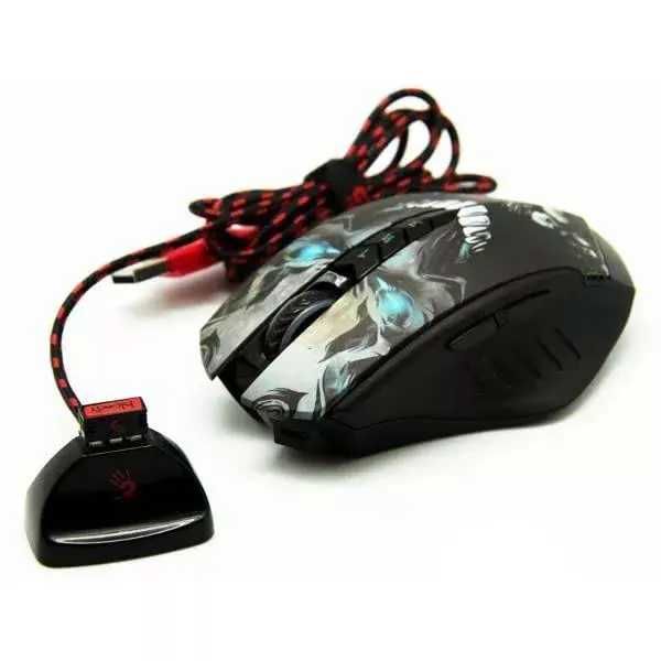 Беспроводная игровая мышь Bloody R80 PLUS SKULL Wireless Gaming Mouse