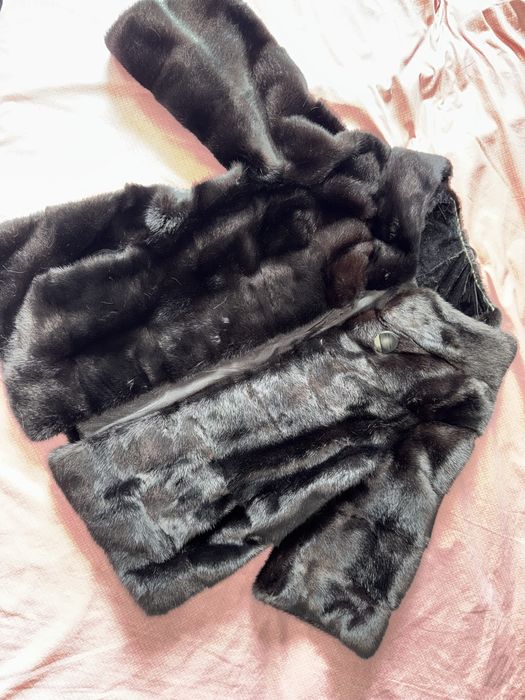 Натуральная норковая шуба