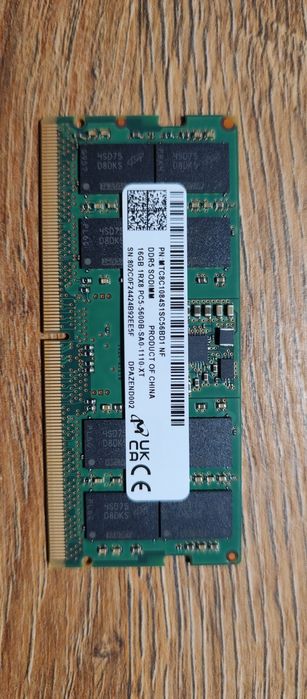 Memorie laptop DDR5 16Gb 5600Mhz