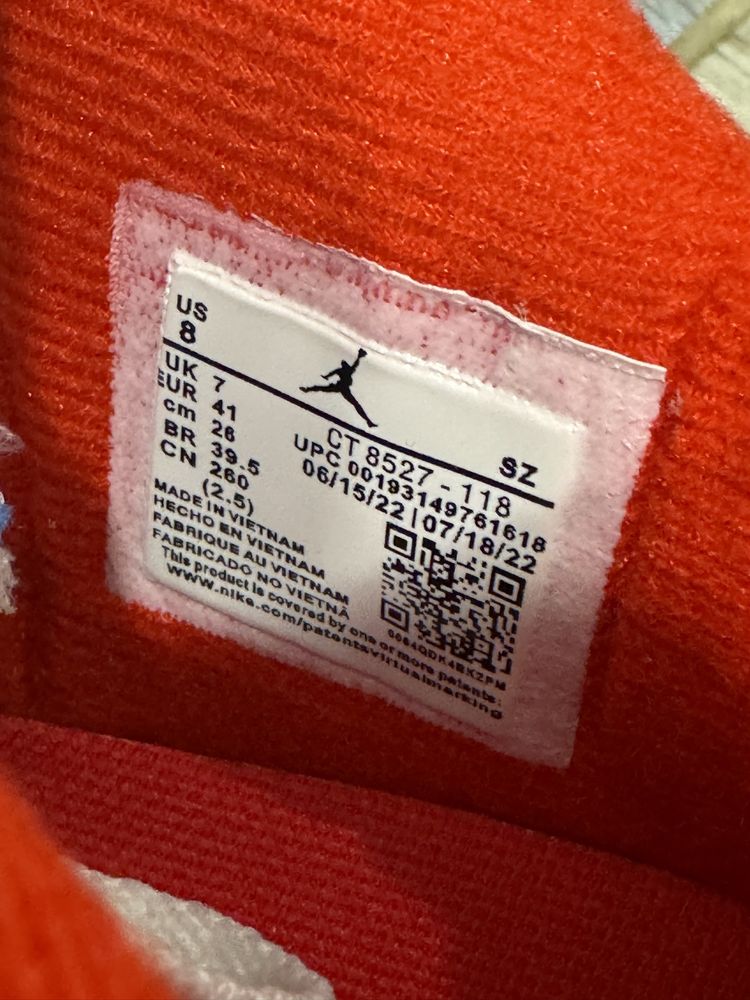 39-44 Jordan 4 Retro What The