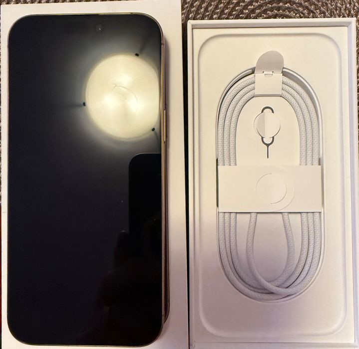 iPhone 16 Pro Max Desert Titanium 256 GB - 100% Baterie