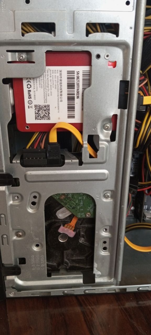 Системный блок HP белая сборка