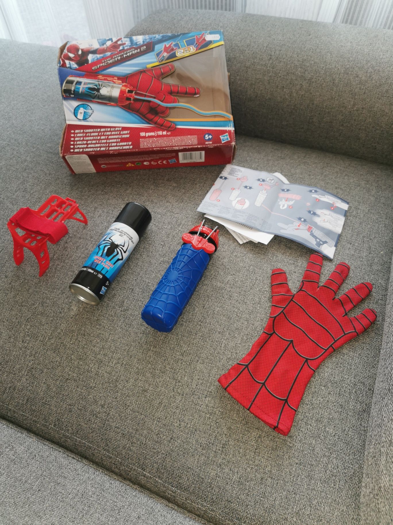 Marvel ръкавица The amazing spider- man 2 in 1