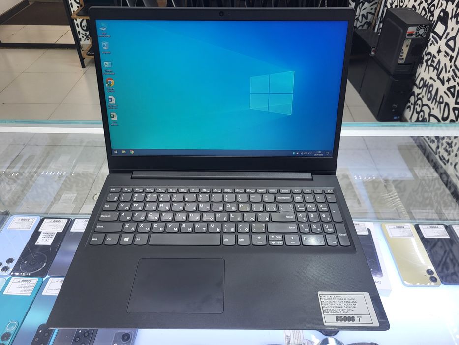 Ноутбук Lenovo core i3 1005g1 Озу 4гб ssd240gb рассрочка Реал Ломбард