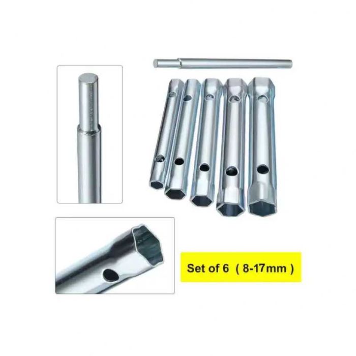 Комплект глухи ключове за свещи 8-17мм