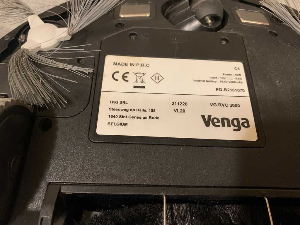 Прахосмукачка робот Venga VG RVC 3000 N4 за ремонт или части