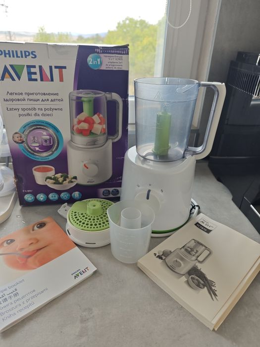 PHILIPS AVENT SCF870/20 Комбиниран уред за готвене на пара с блендер