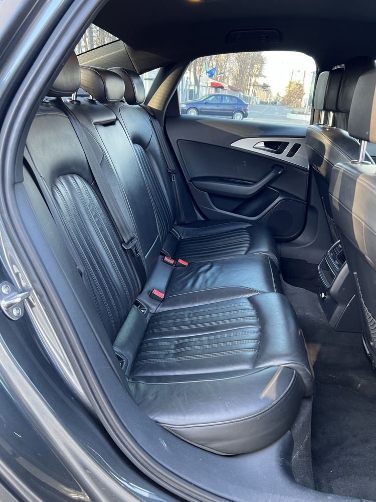 Interior piele S line Audi A6 C7 incalzite fața