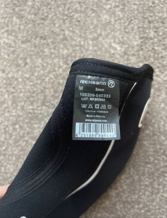 Genunchiere Rehband de compresie 3mm