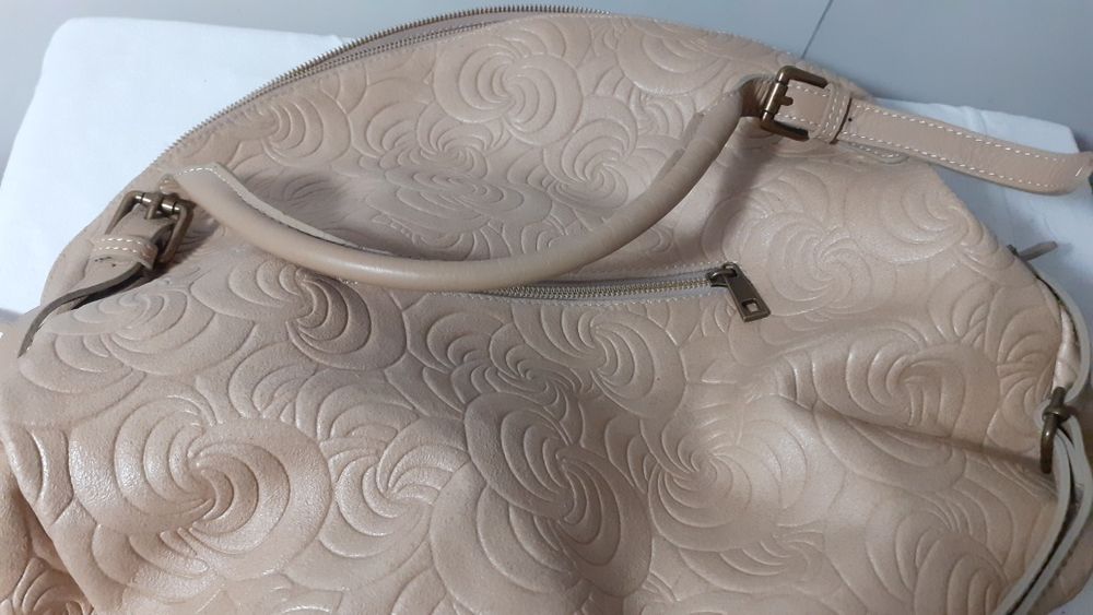 Geanta piele fina batuta, Made in Italy