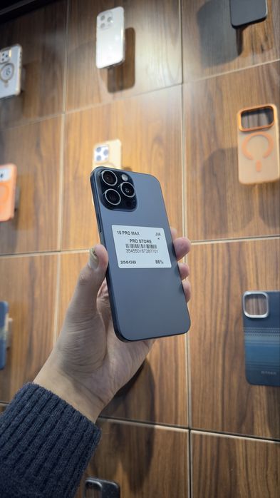 iphone 15 pro max 256gb 86% Naxt va Nasiya savdo