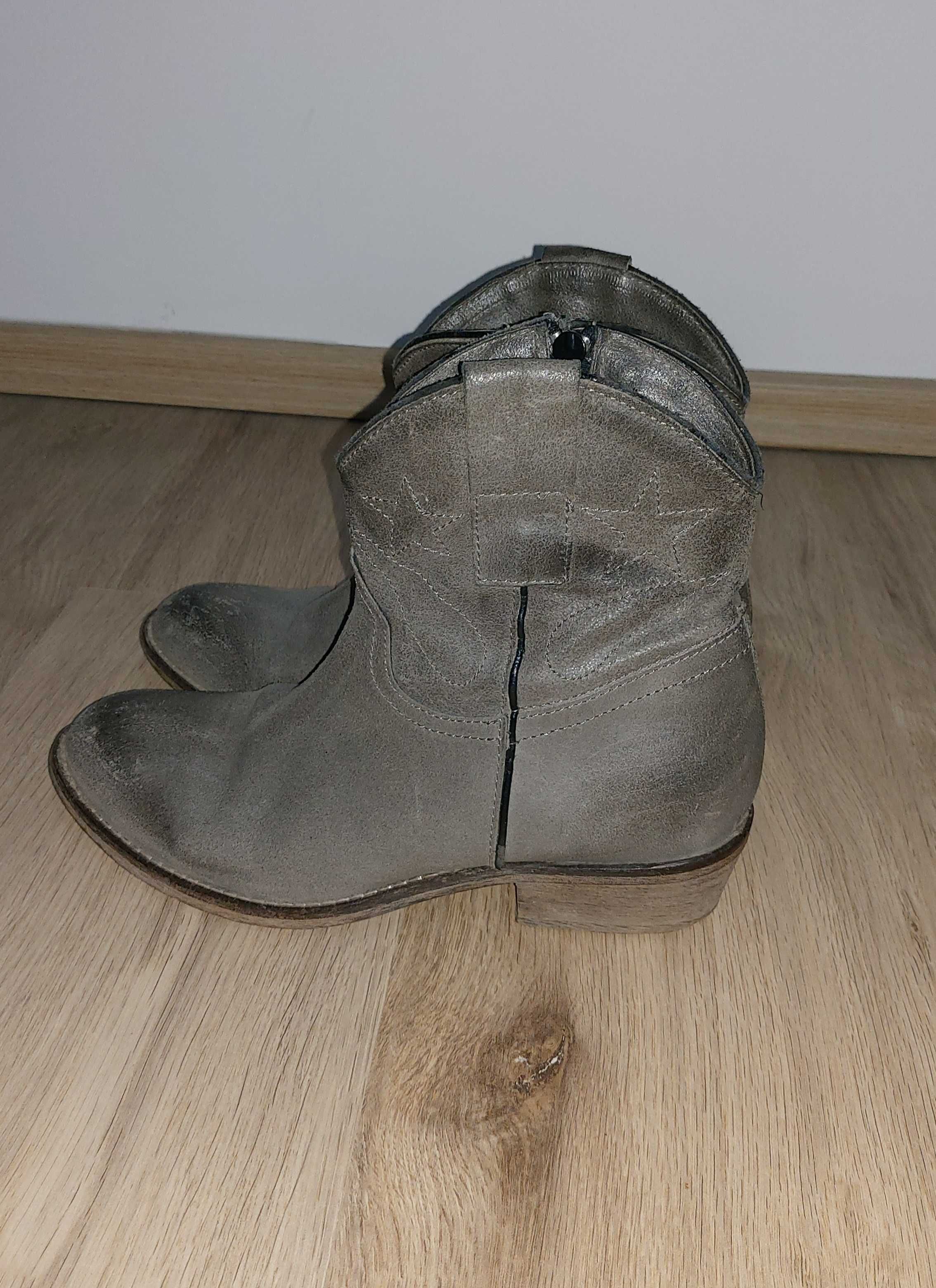 Botine dama din piele naturala