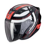 Casca open face/jet SCORPION EXO-230 Pul Black-Red