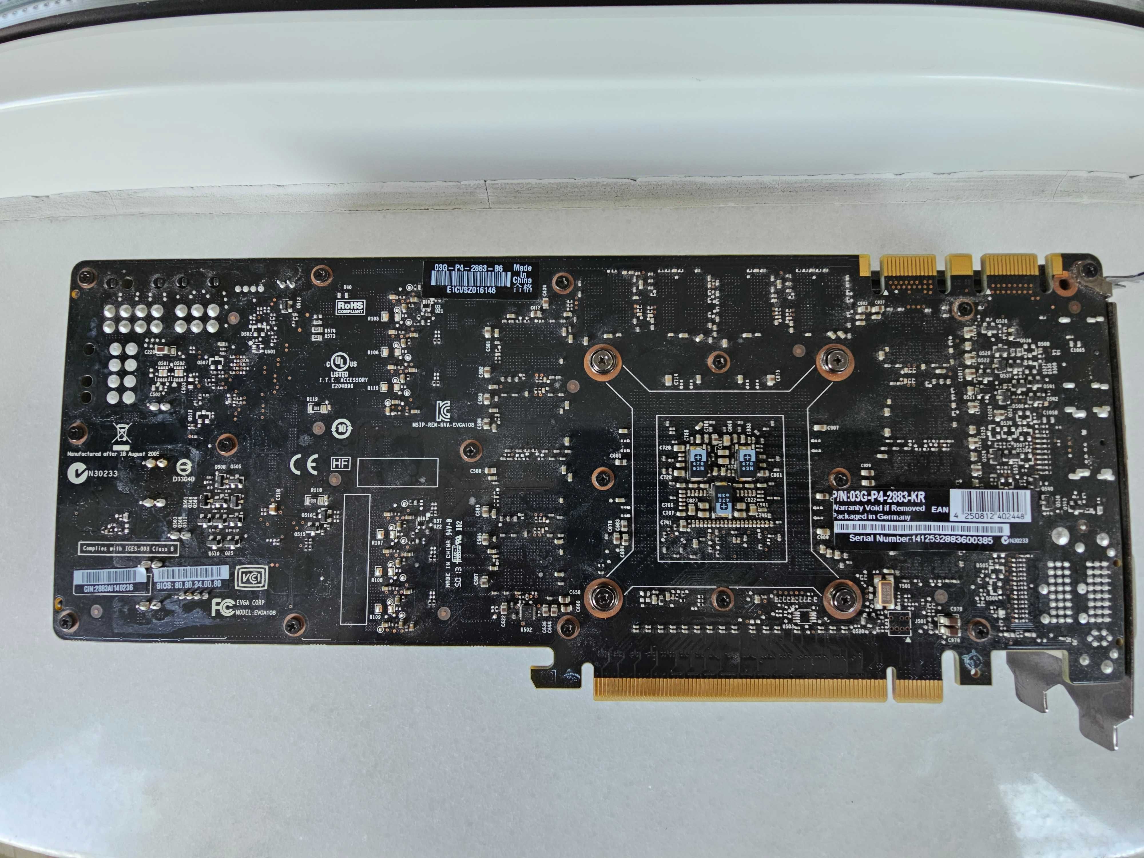 Продавам 3GB EVGA GTX 780 Ti 03G-P4-2881-KR GDDR5 Graphics Card
