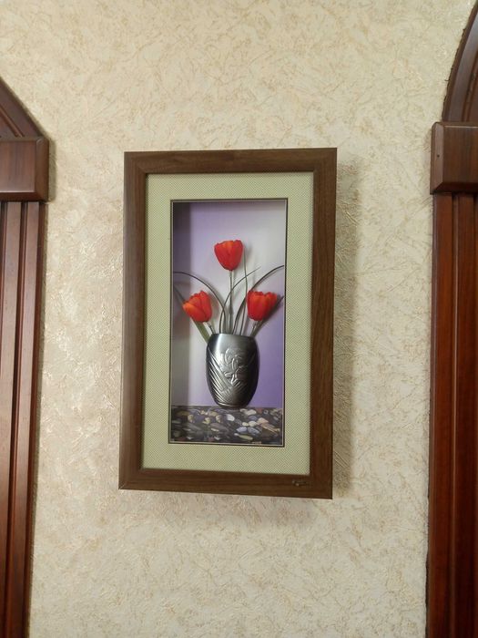 «Недорого» Объемная картина в рамке 26х42см