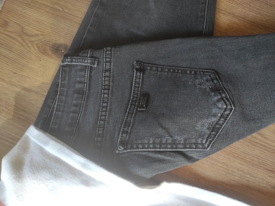 Дамски дънки черни