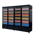 Vitrina frigorifica verticala noua cu 4 usi