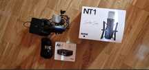 Set Rode NT1 Signature Microfon Condenser Studio&Rode AI 1 interfata
