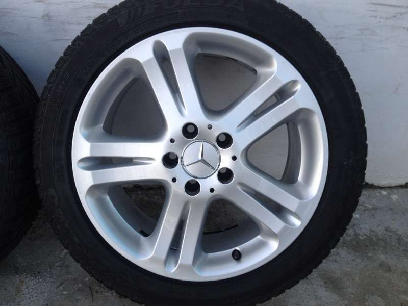 4бр. оригинални алуминиеви джанти за Мерцедес Е класа W211