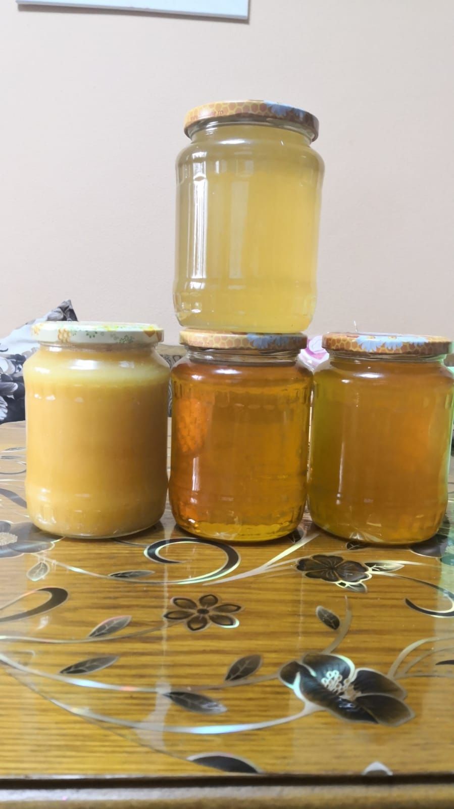 Miere de albine BIO Salcâm, Tei și Poliflora