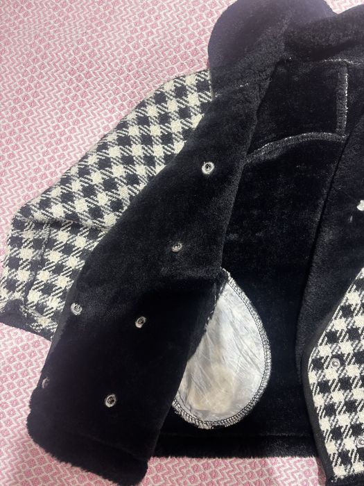 Дубленка/ куртка детская зимняя