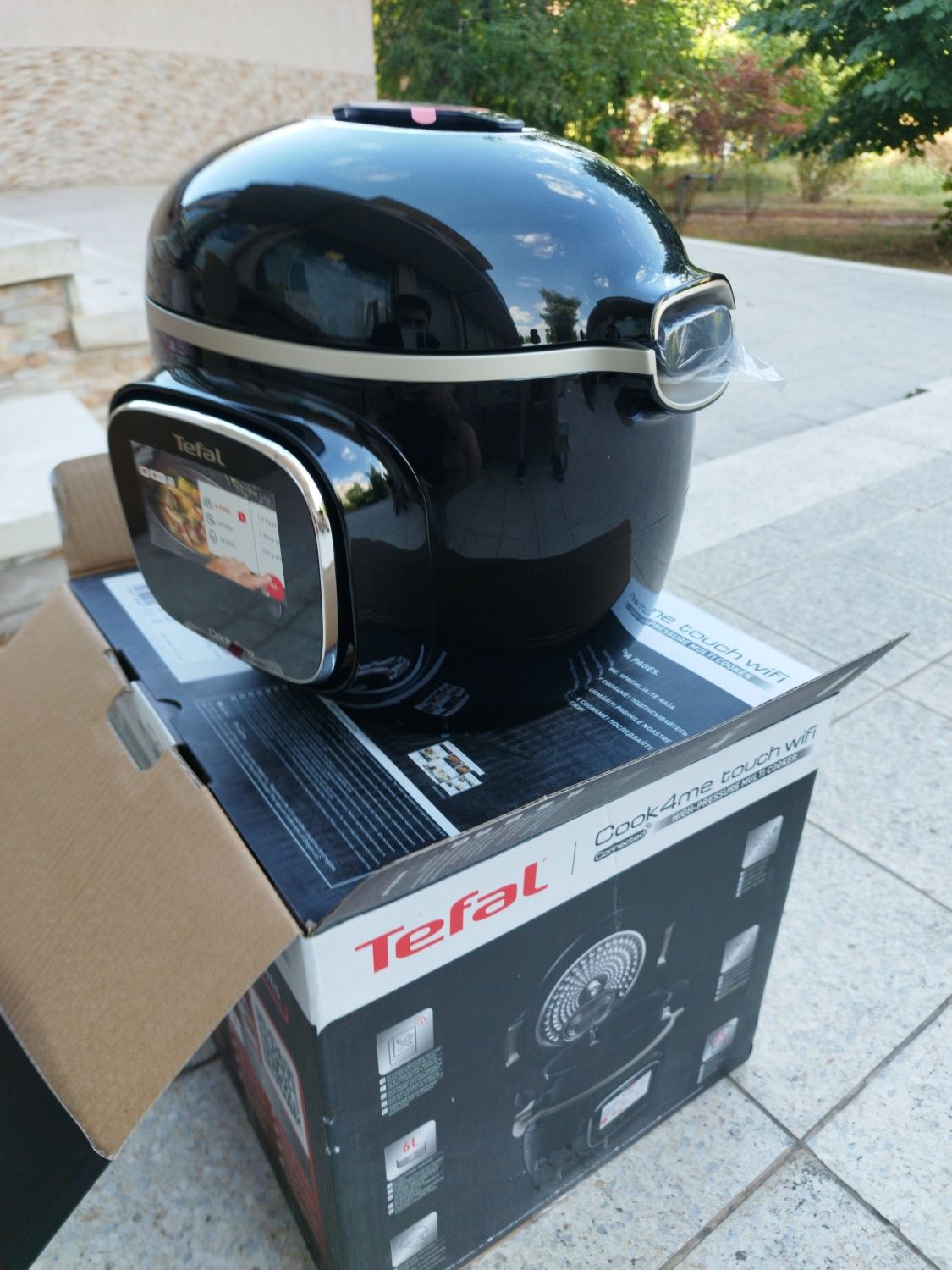 Tefal cook4me touch чисто нов