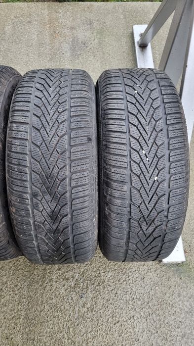 Jante tabla R16 5x108 cu Anvelope iarna Semperit 235/60R16 foarte bune