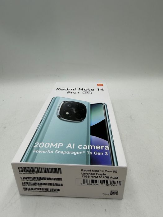 Telefon Redmi Note 14 Pro Plus 5G Memorie 12/512 Lavander VI Sigilat