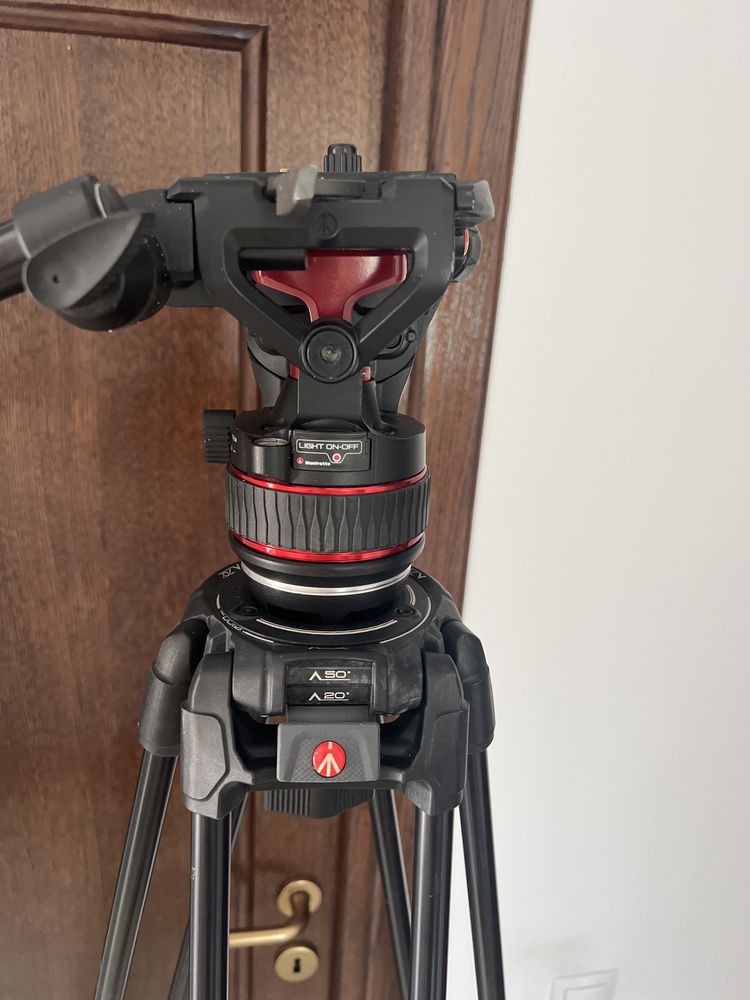 Trepied profesional manfrotto nitrotech 608ah varf de gama