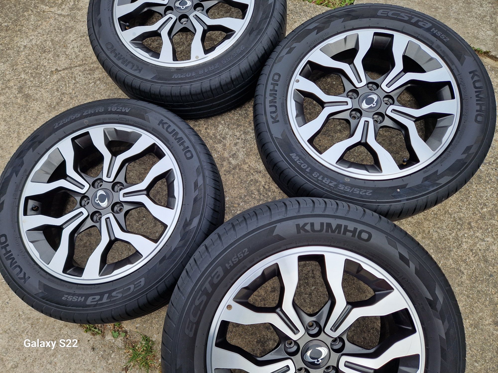 Jante SsangYong Korando anvelope vara 225 55 18
