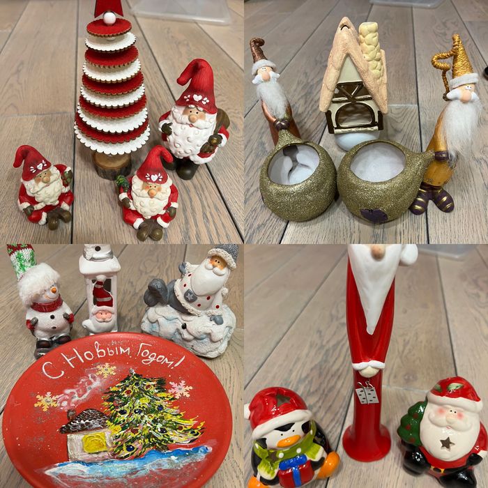 Новогодние игрушки наборы