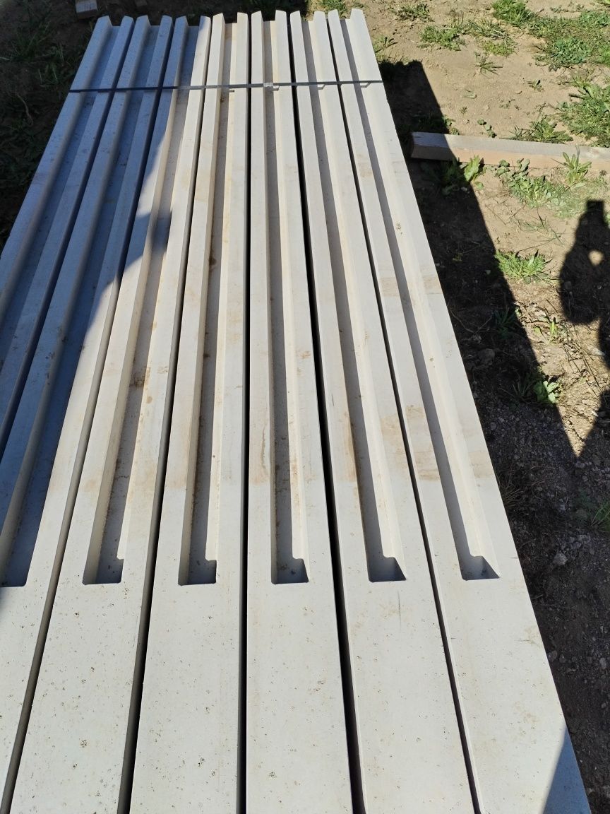 Stâlpi de beton pentru garduri din prefabricate