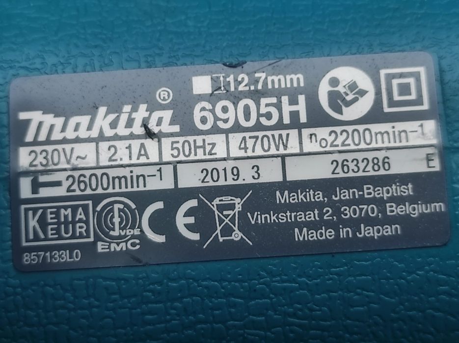 Impact MAKITA  6905 H made Japan  ca nou